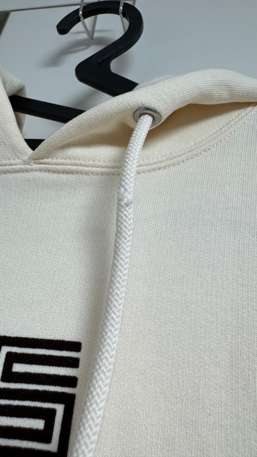 [M] 산드로 파리 아이보리 로고 후드 (기모X) 상품이미지6