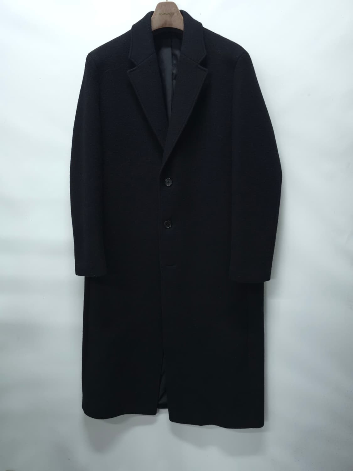 비바스튜디오 캐시미어 블렌디드 블랙 코트 상품이미지5