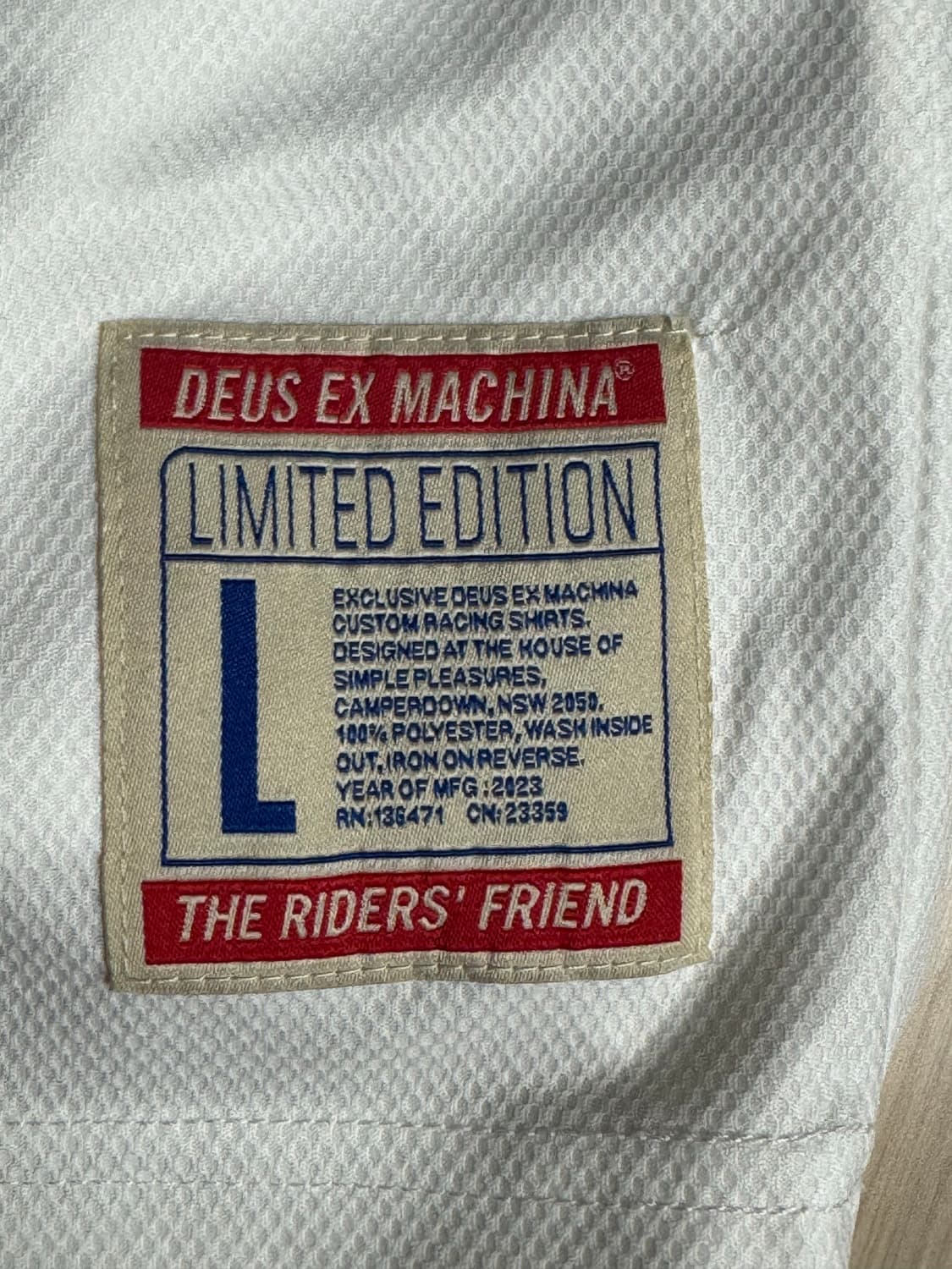 데우스 모토 저지 한정판 상품이미지3