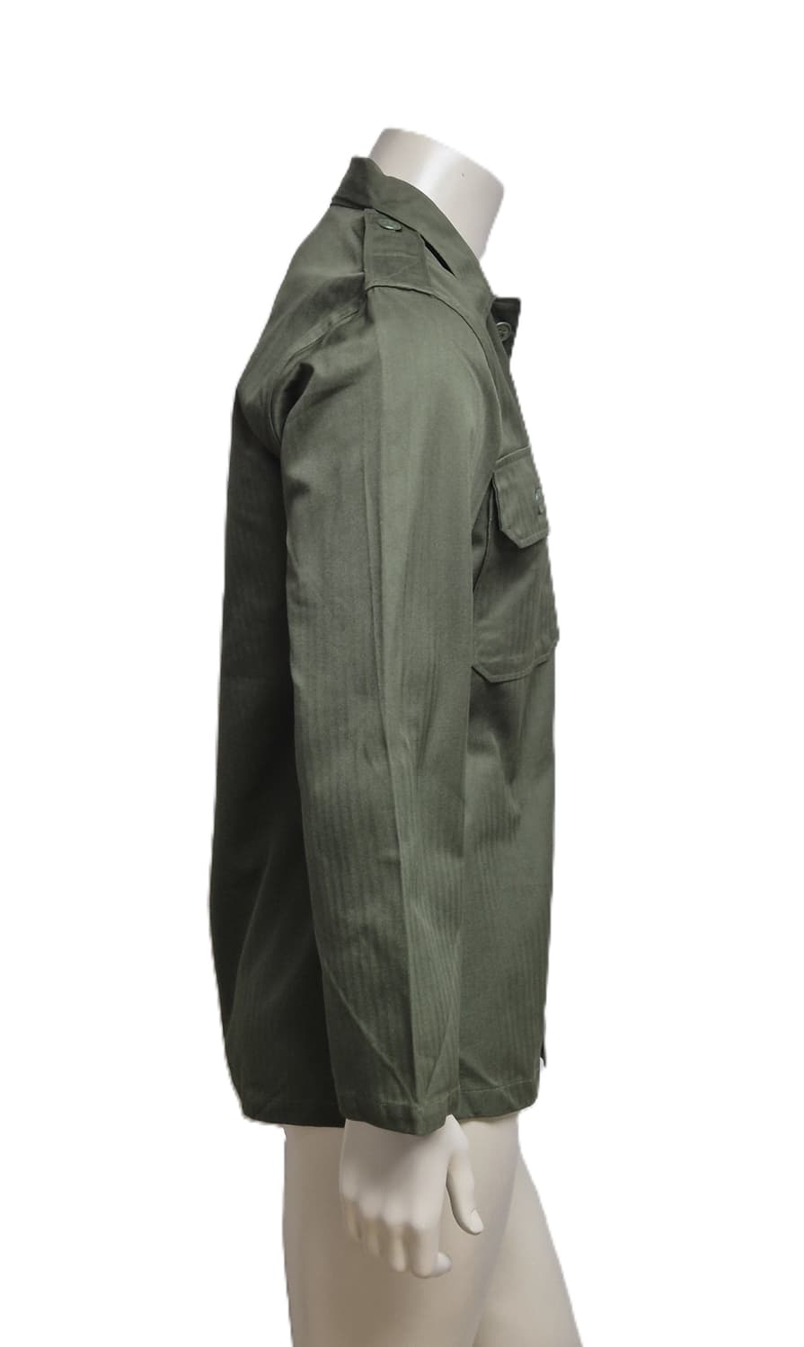 국군 구형 훈련복 민무늬 전투복 상의 자켓 (M) (3) (미사용품) 상품이미지3