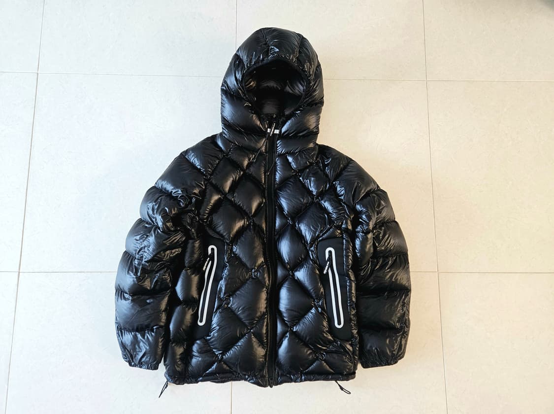 앤드원더 다이아몬드 스티치 블랙 XL 상품이미지1