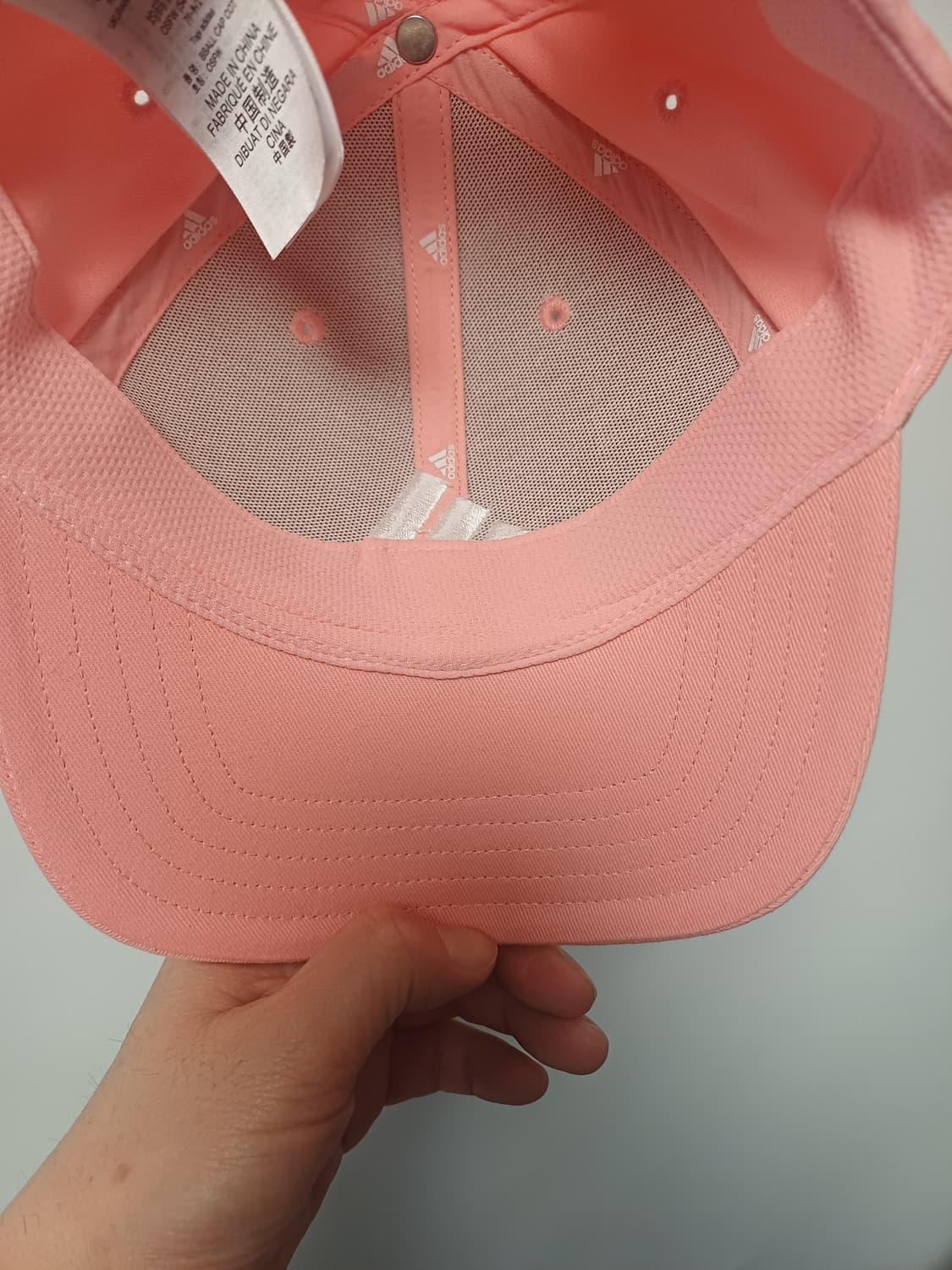 [택없는 새상품]아디다스 여성용 베이스볼 코튼 캡 (OSFW/핑크) 상품이미지3