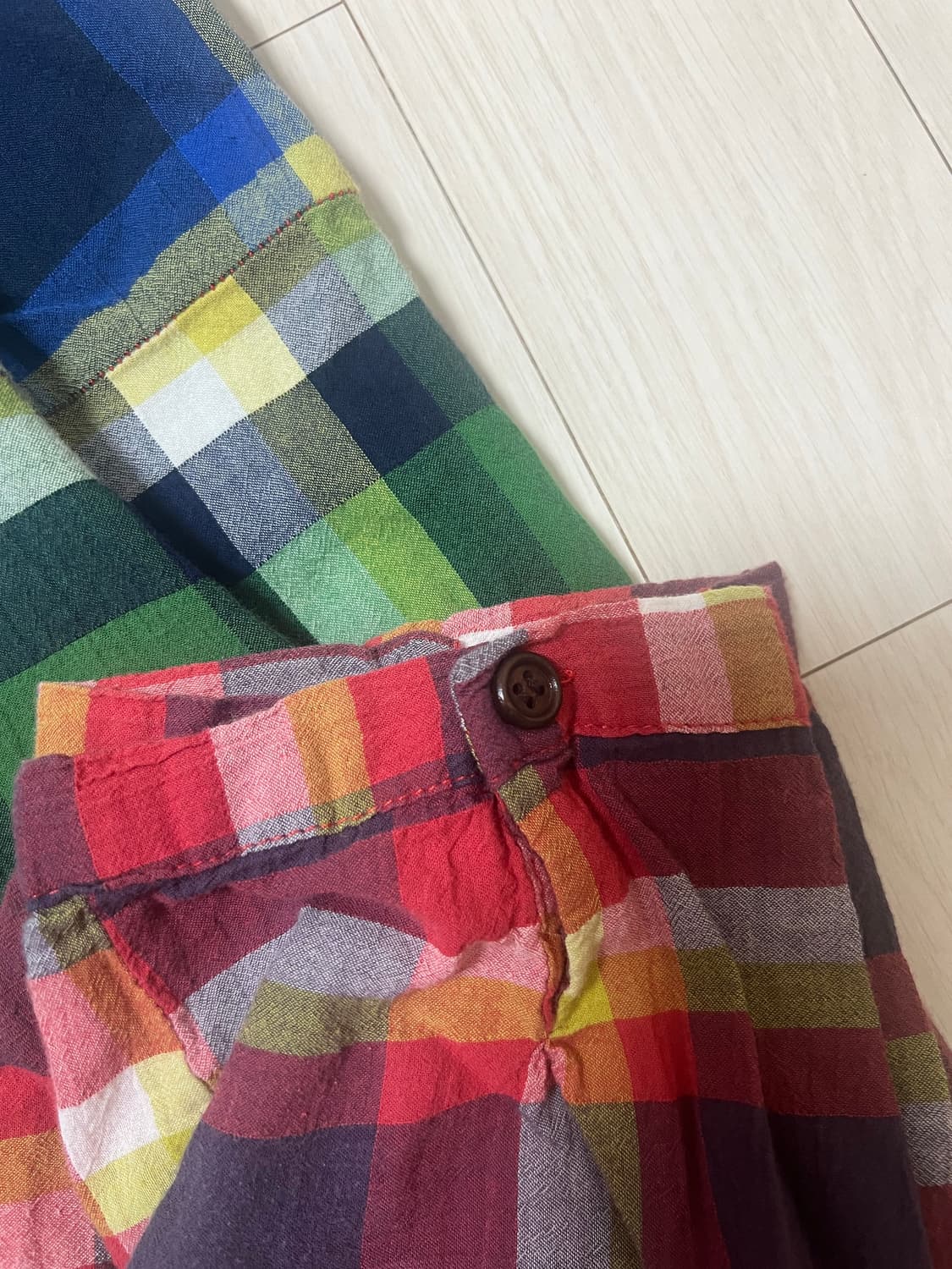 빈티지 알록달록 체크 원피스⭐️ 상품이미지3