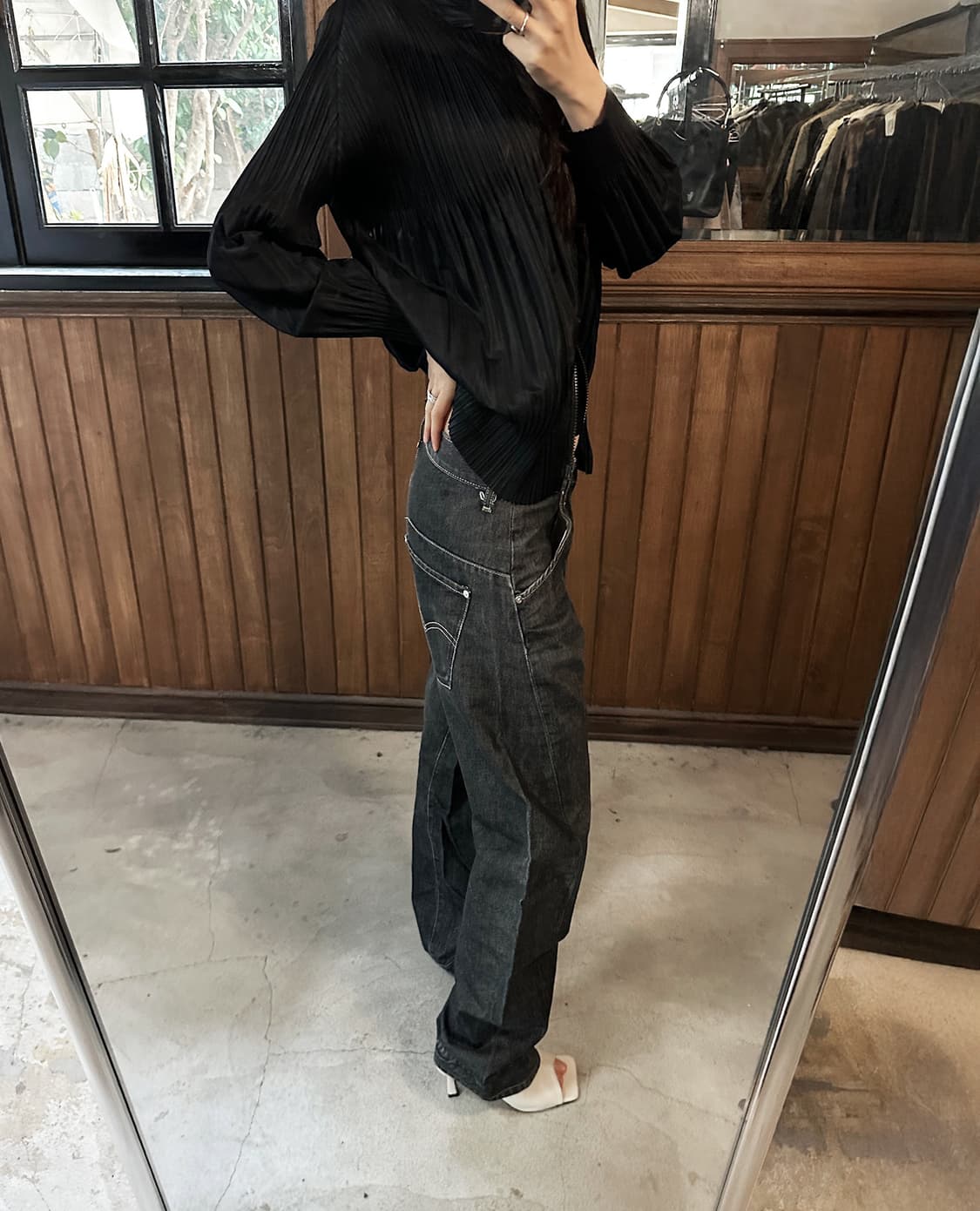 LEVI'S engineered 001 black w31 상품이미지2