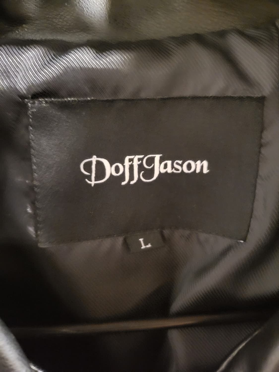 [L]도프제이슨 바시티 가죽 자켓 상품이미지5