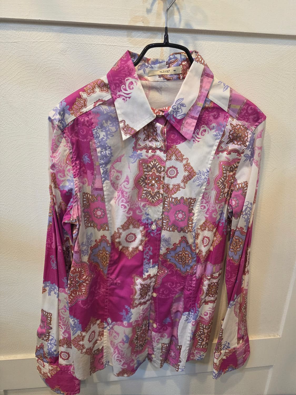 에트로 페이즐리 셔츠 46사이즈 상품이미지1