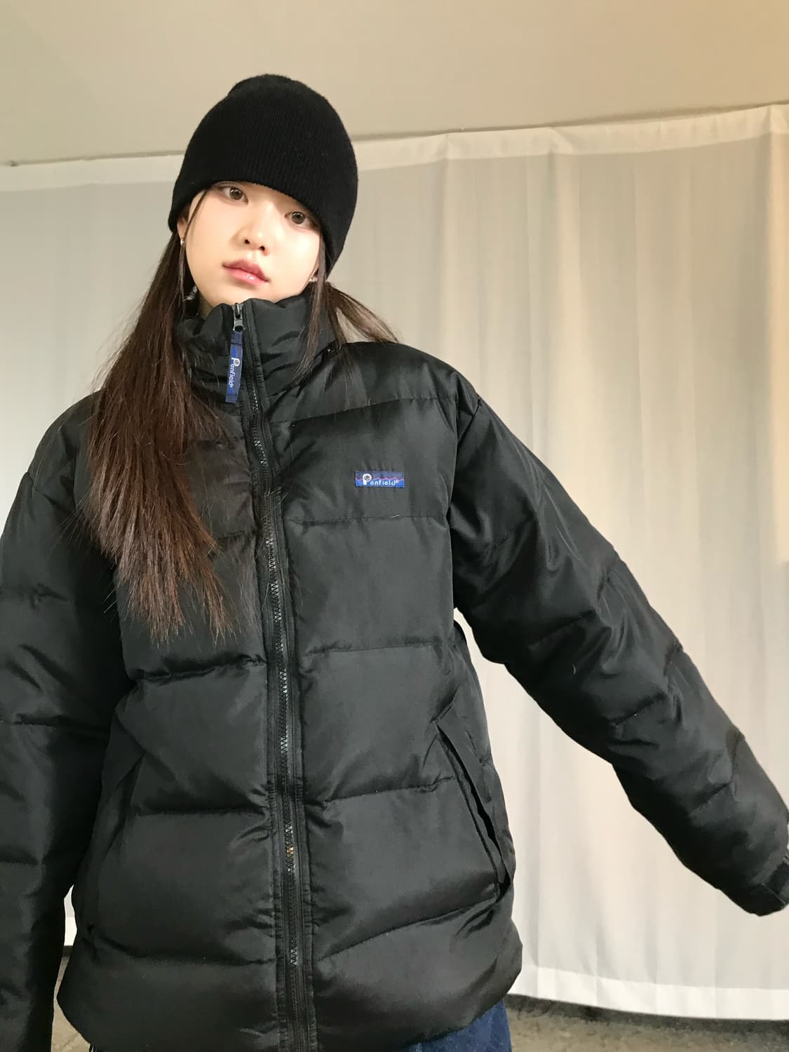 펜필드 블랙 패딩  상품이미지1