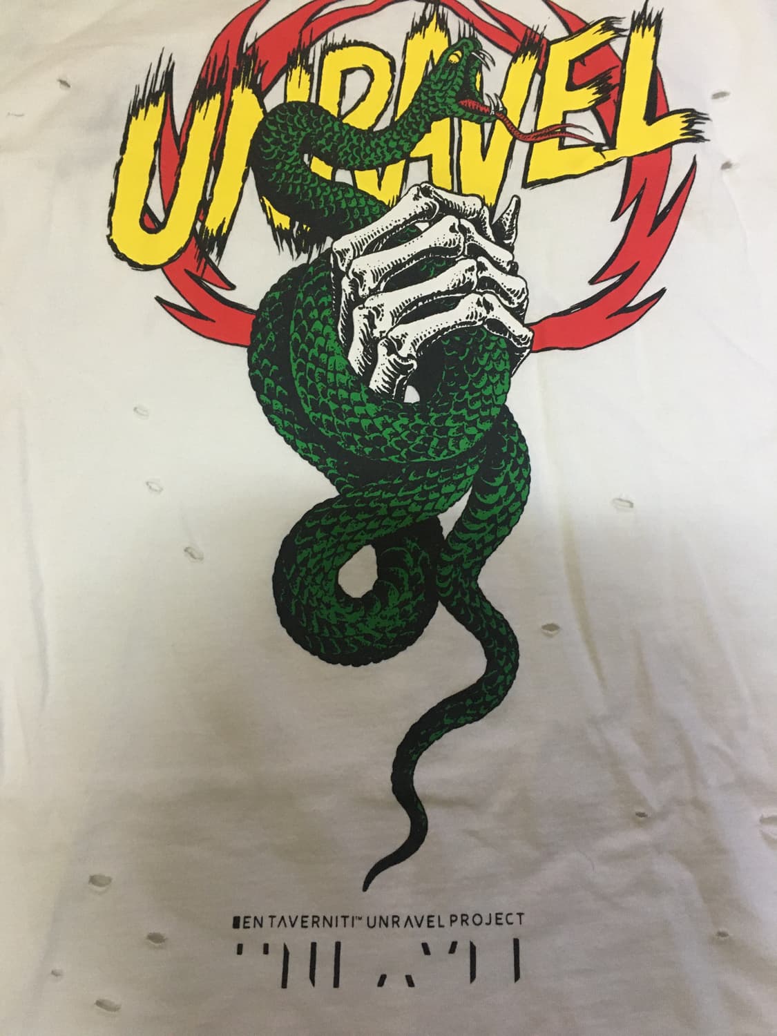 언레블프로젝트 디스트레스드 그런지 민소매  상품이미지3