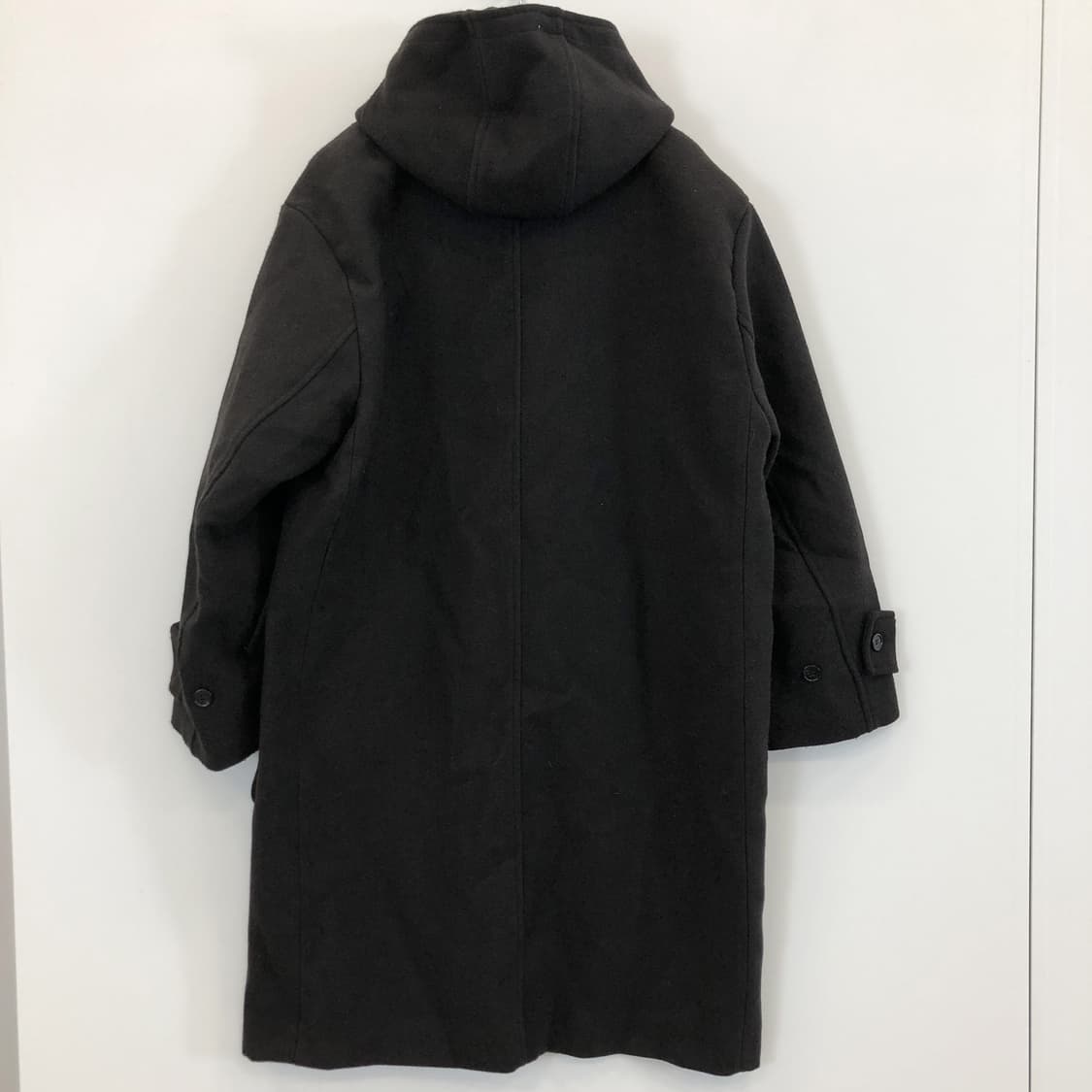 파르티멘토 멜톤 더플코트 M 블랙 상품이미지4