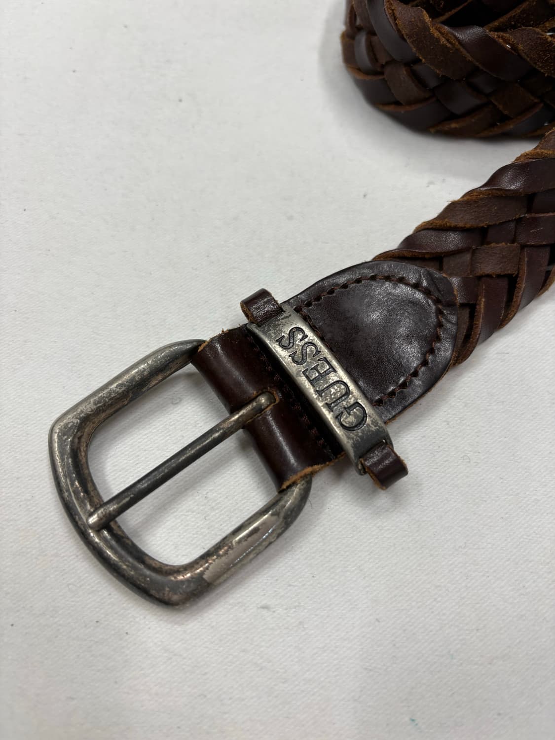 GUESS 게스 꽈베기 위빙 벨트 상품이미지2