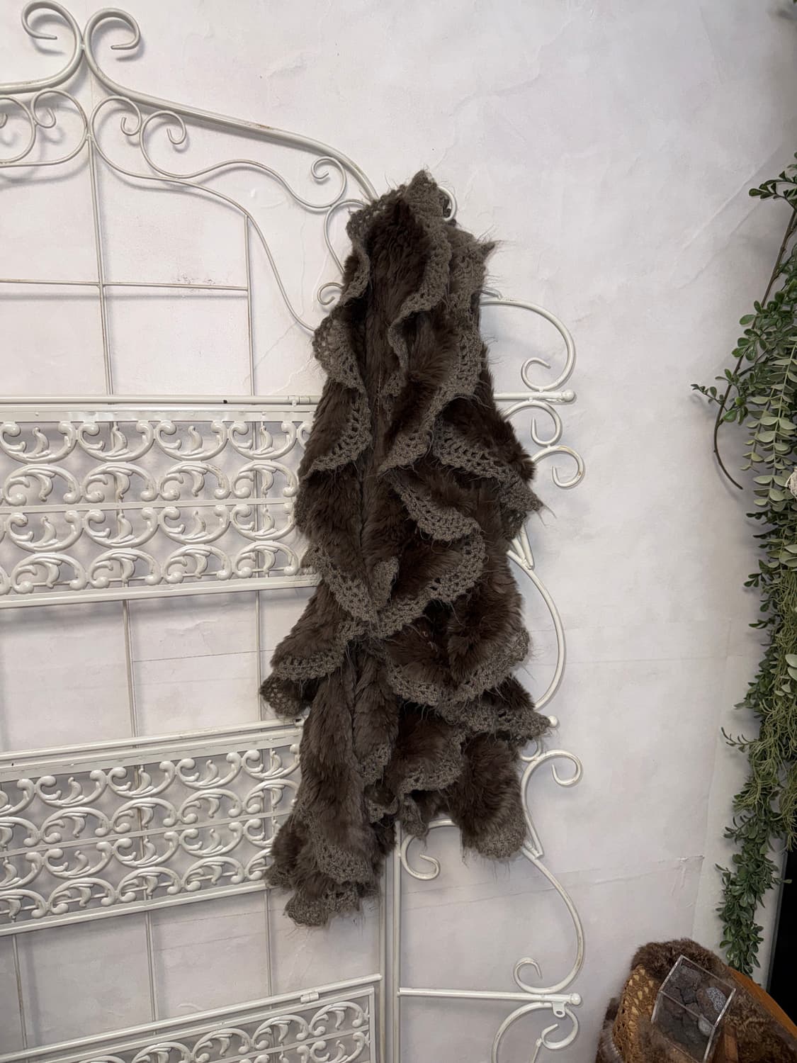Gerard Darel rabbit fur mohair muffler 상품이미지3