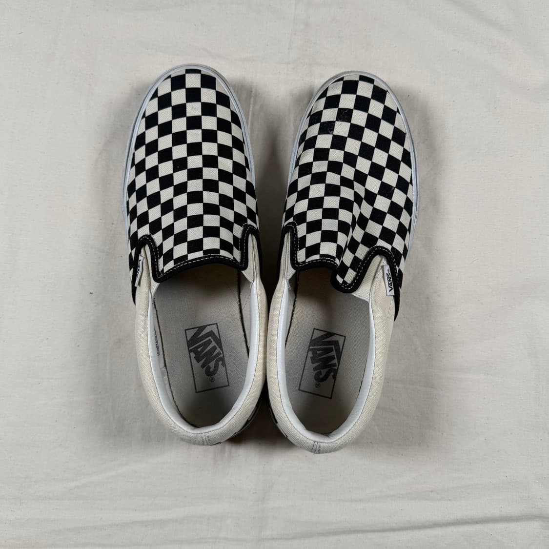반스 체커보드 슬립온 스니커즈 운동화 265 상품이미지4