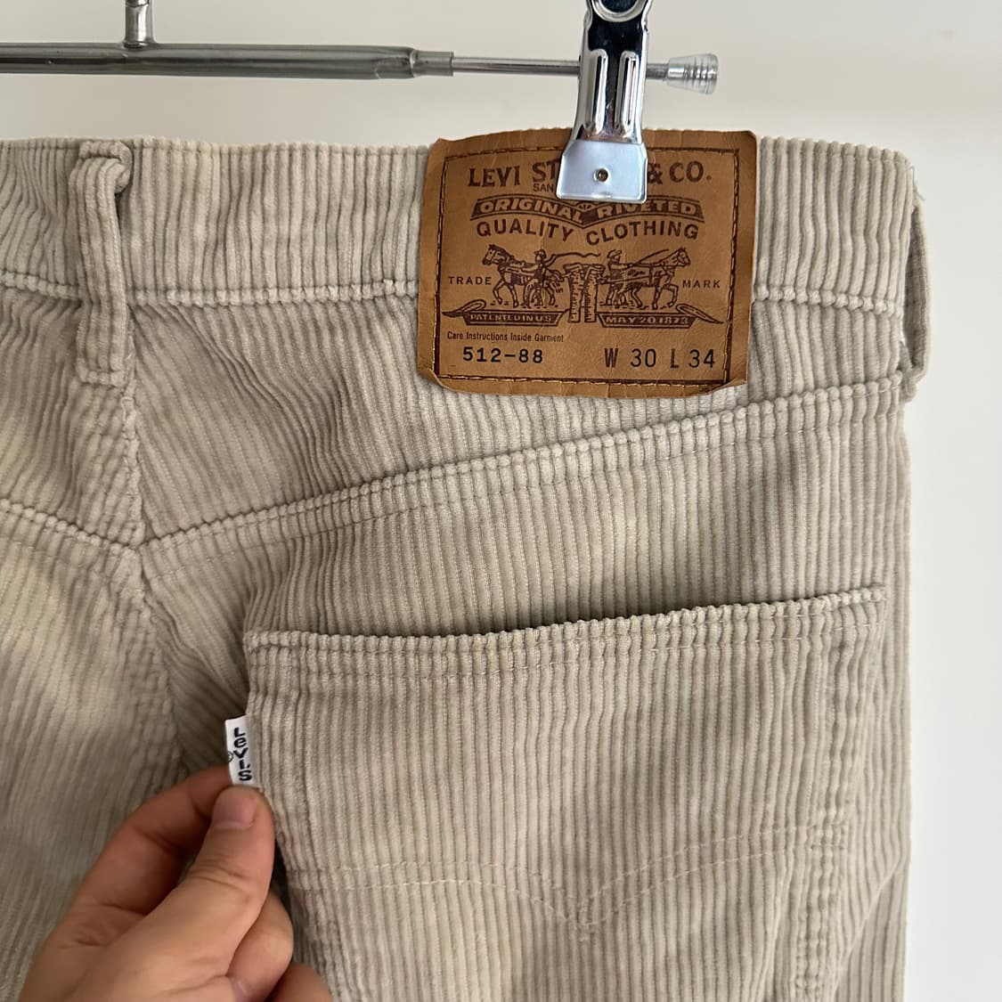 리바이스 levis 512 코듀로이 팬츠 상품이미지6