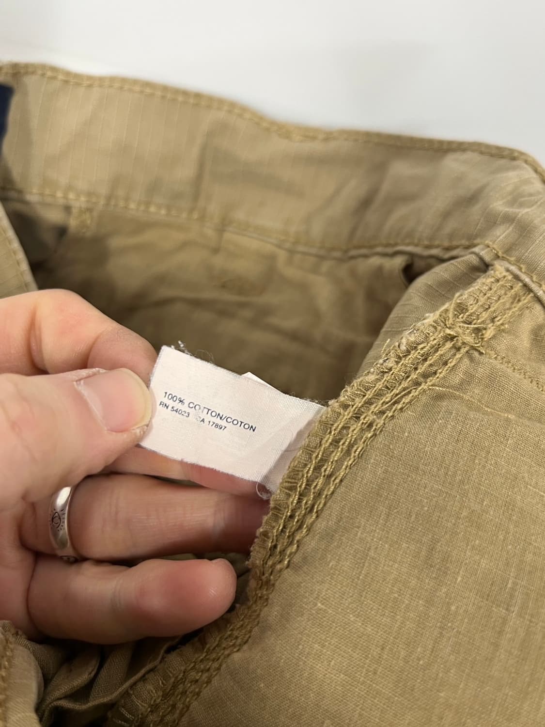 gap 갭 베이지 코튼 카고 팬츠 면 바지 상품이미지7