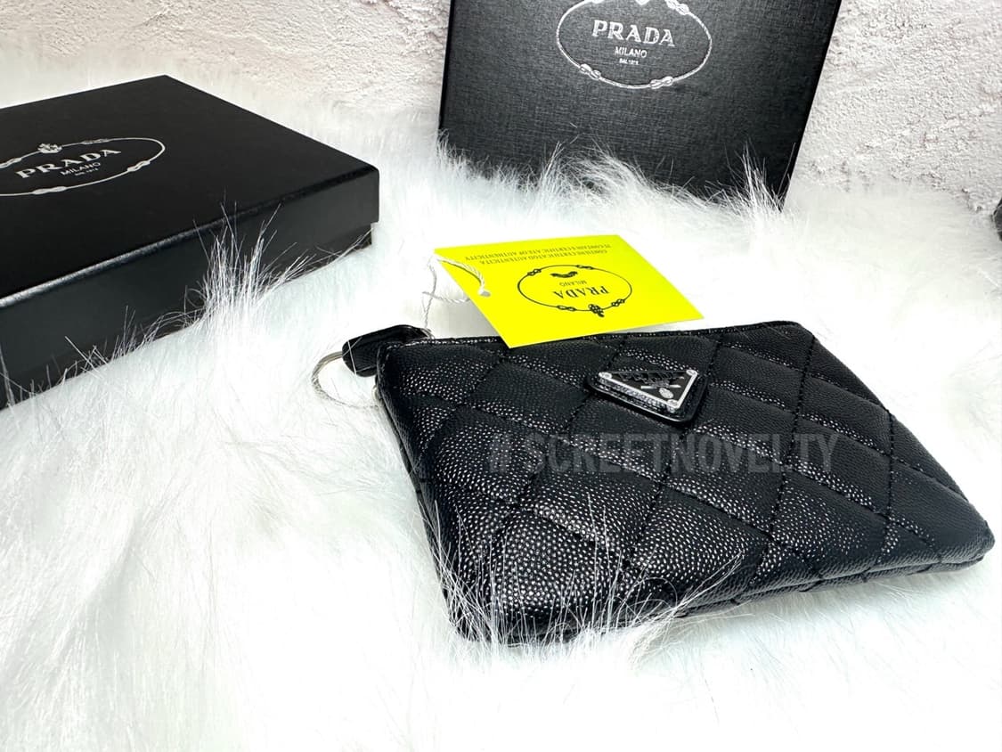 프라다뷰티 캐비어 미니 파우치 동전지갑  풀박스 상품이미지3