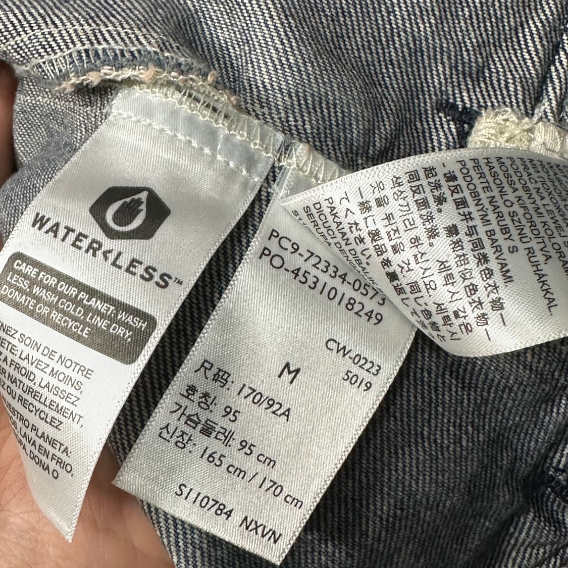 리바이스 데님 트러커 자켓 m 상품이미지6