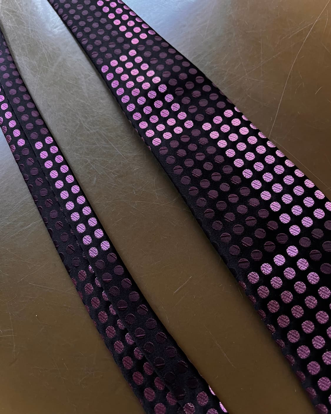 Christian Aujard Homme Purple Dot Tie 상품이미지5