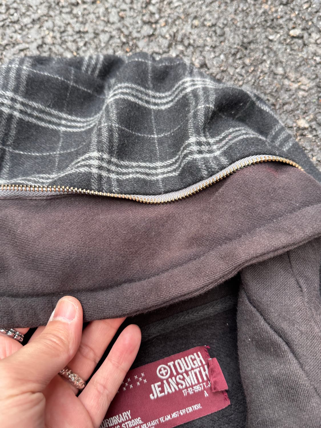 Tough Jeansmith 지퍼 디테일 후드 베스트  상품이미지4