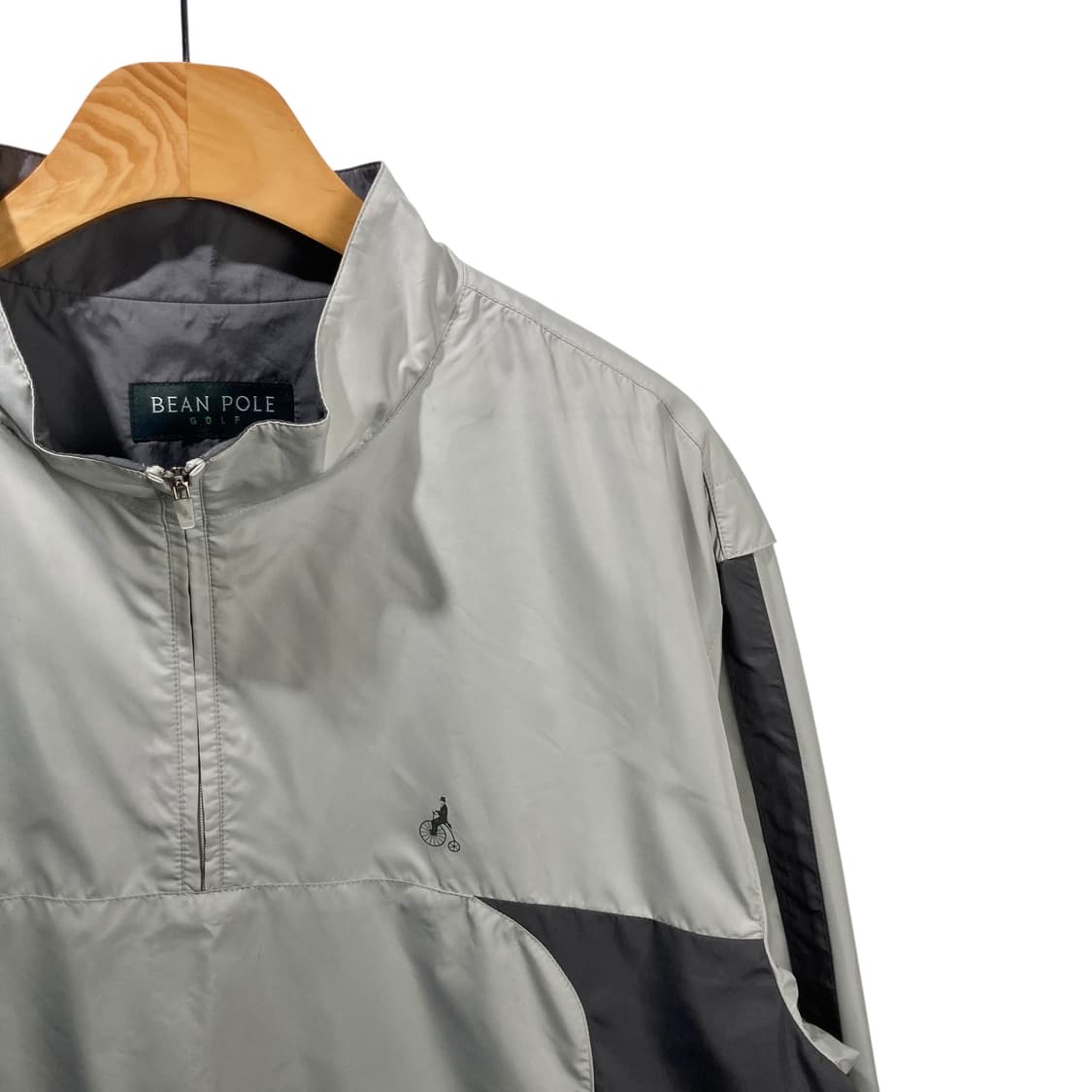 빈폴골프 사이드라인 연그레이 반집업 상품이미지3