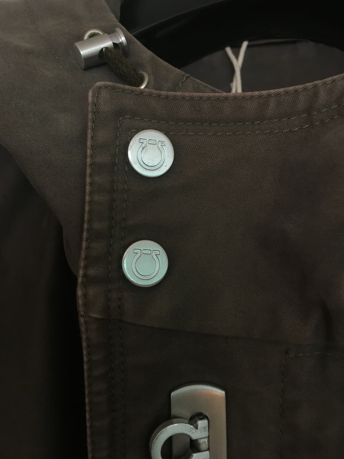 20s 빈티지 페라가모 몰스킨 후드 파카 상품이미지8