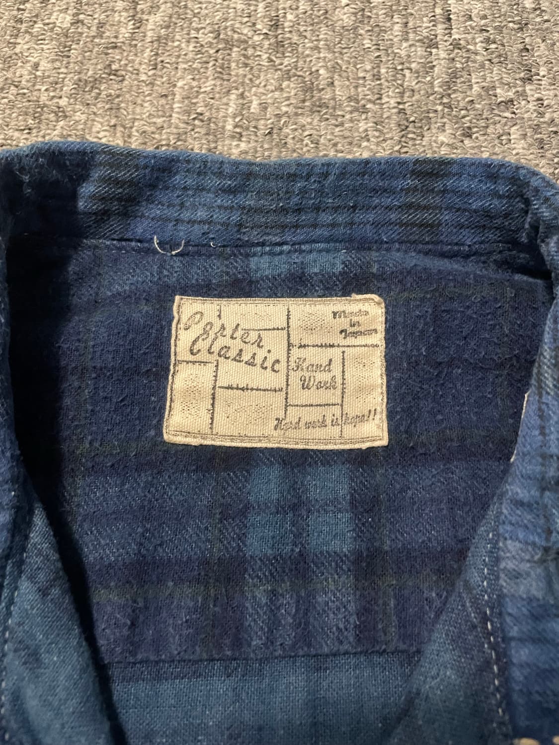 포터클래식 패치워크 반팔 셔츠 [L] 상품이미지4