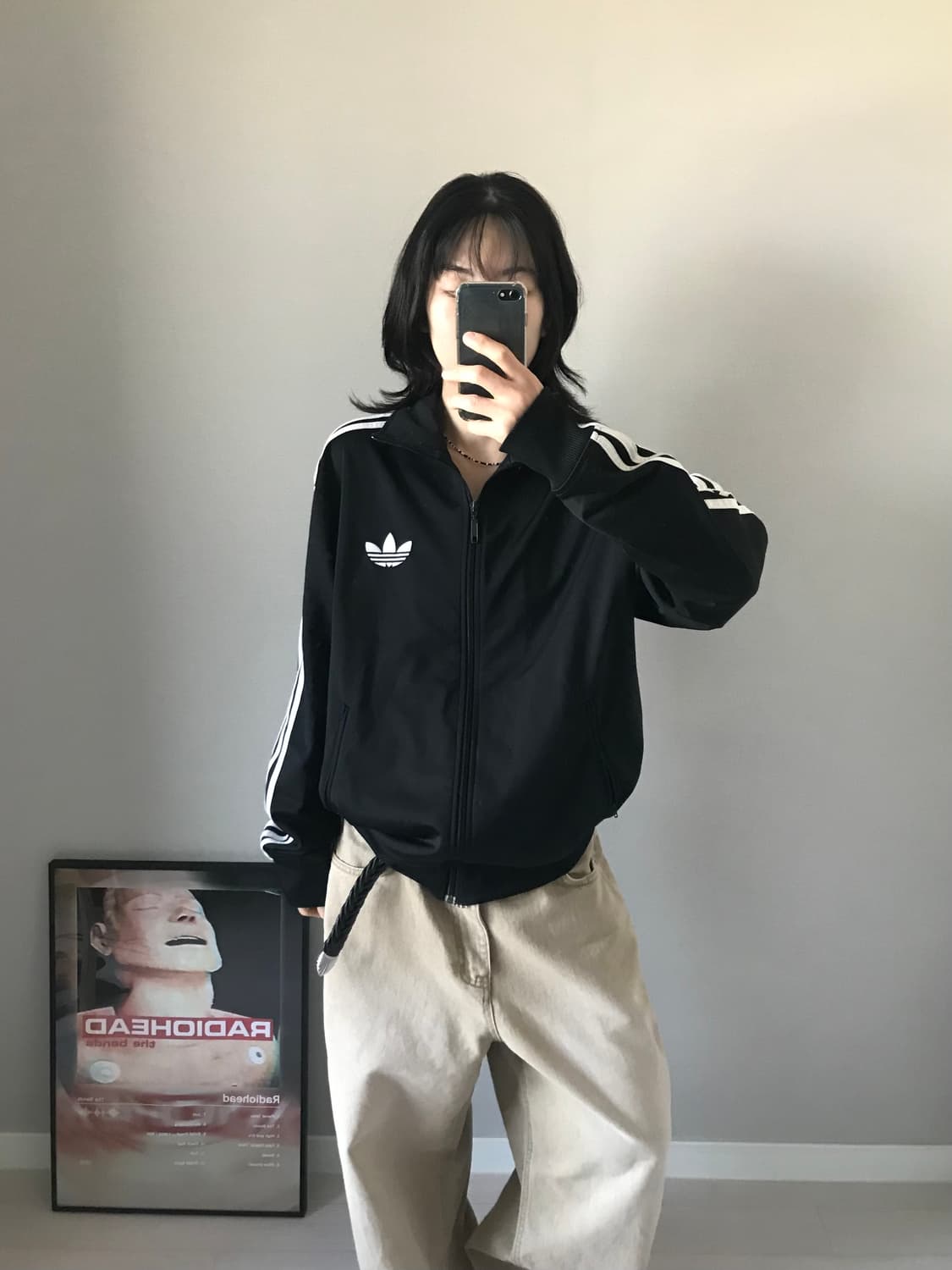 아디다스 구파이어버드 블랙 트랙탑 져지 상품이미지1