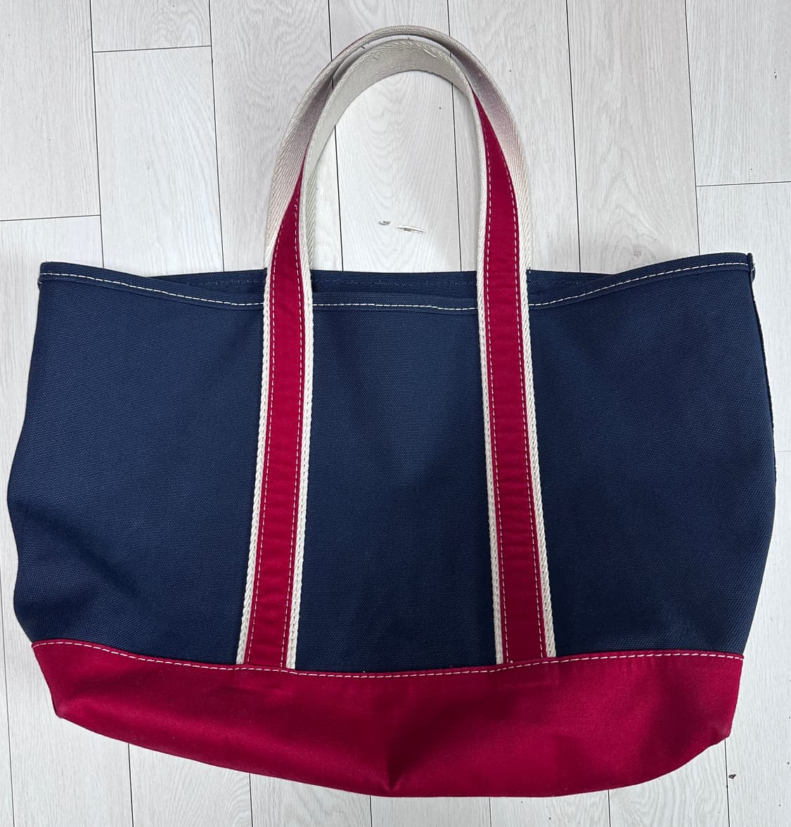 택포) 본쿠라 boncoura canvas tote bag red 몰스킨 상품이미지2