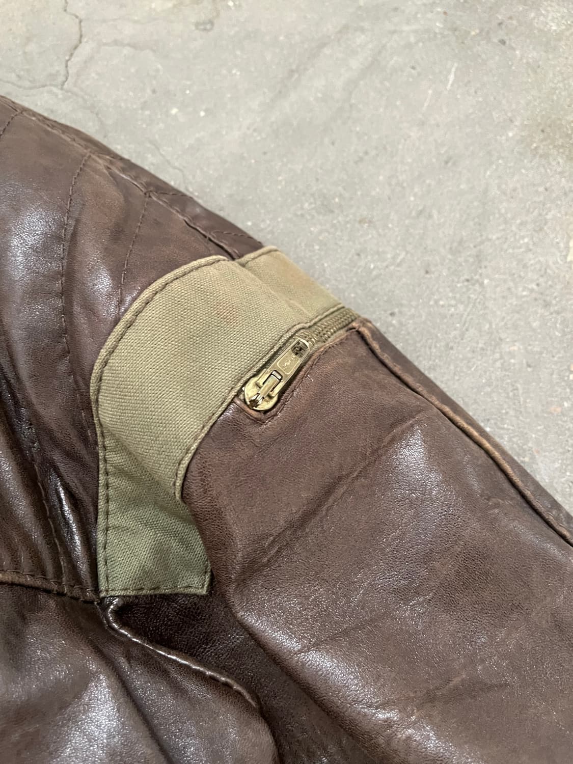 90s Italy Made 하이넥 밀리터리 디테일 카코트 상품이미지4