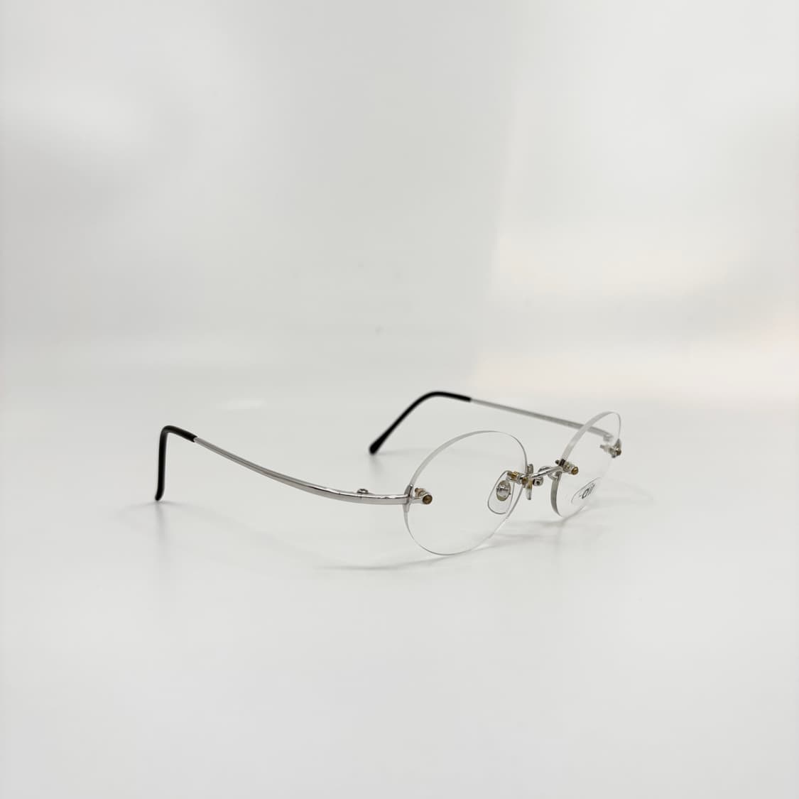 서전 air 빈티지 긱시크 실버 메탈 프레임 안경 상품이미지2