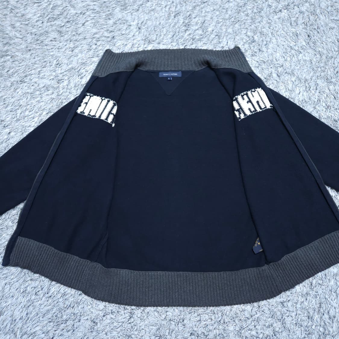 타미힐피거) M 남자 면니트집업 / 왕눈이샵 상품이미지9