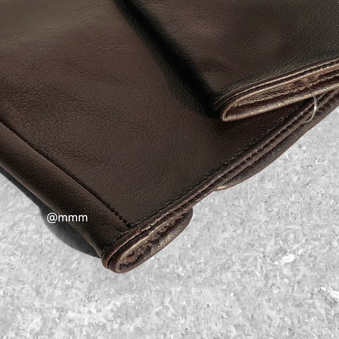 [Unisex] 램스킨 가죽 장갑 브라운 상품이미지5