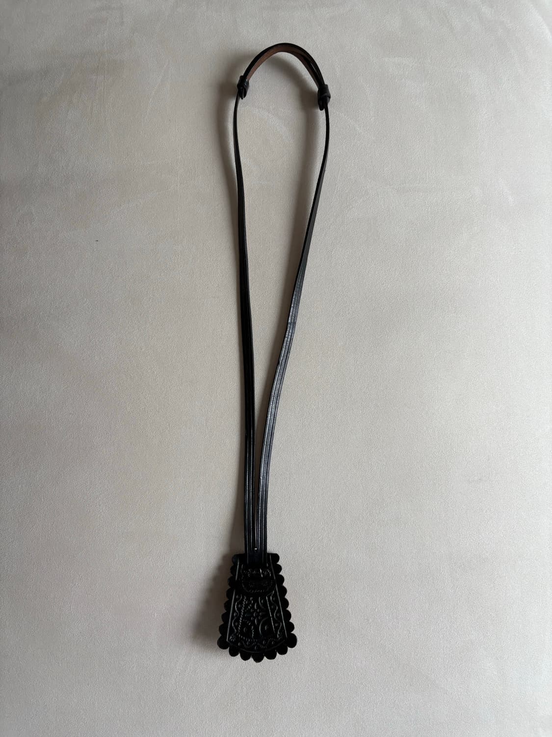 리에르 레더 키홀더 네클리스 상품이미지2