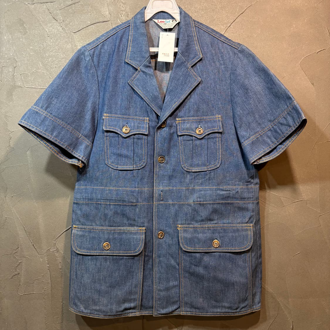 [M] Lee set 리 70‘s 빈티지 데님 반팔 셔츠 상품이미지1