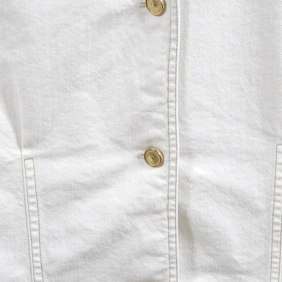 여성66 SYSTEM 시스템 노카라 코튼 자켓 봄가을 상품이미지3