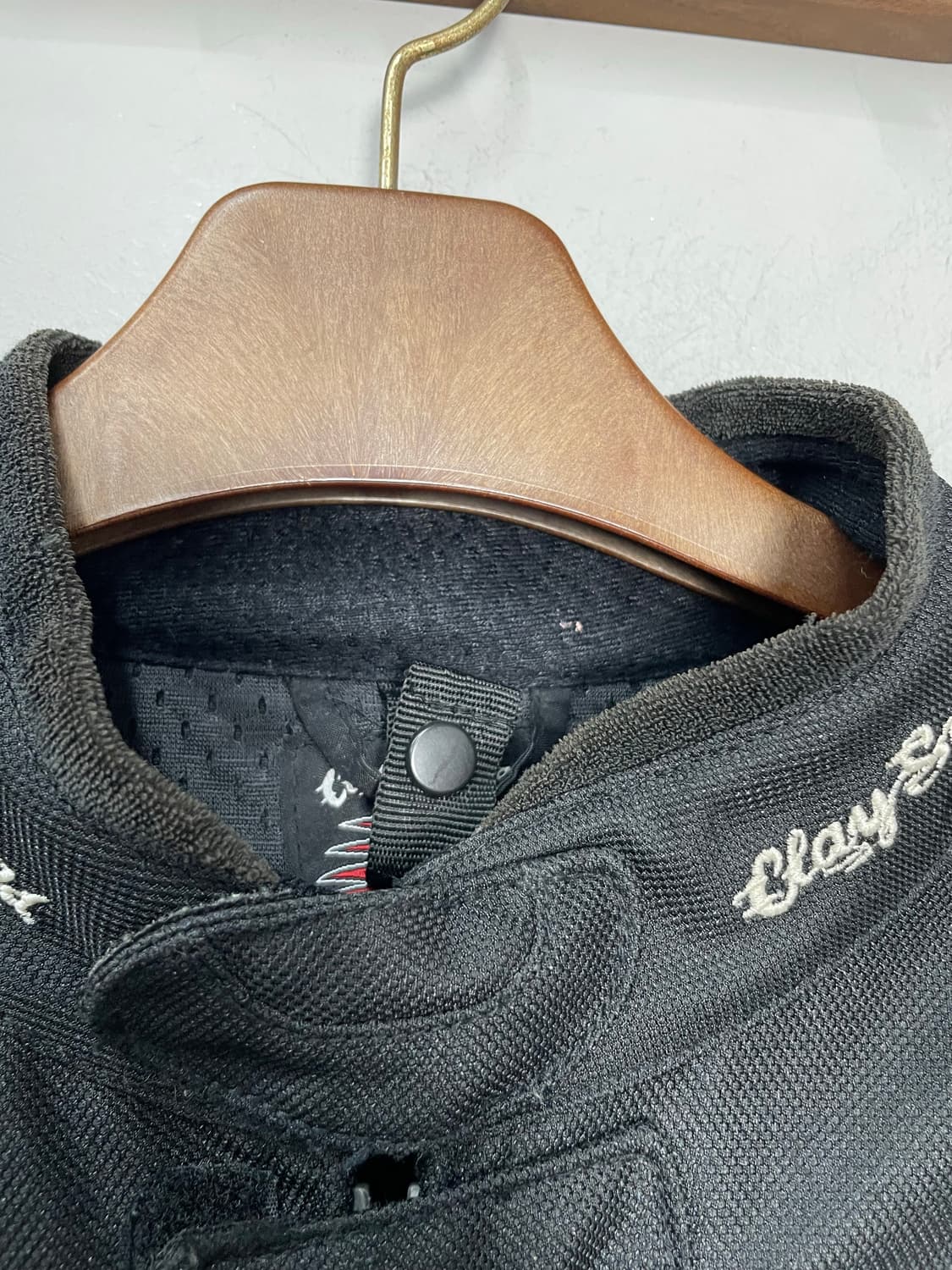 클레이 스미스 블랙 레이싱 자켓 H2274 상품이미지9