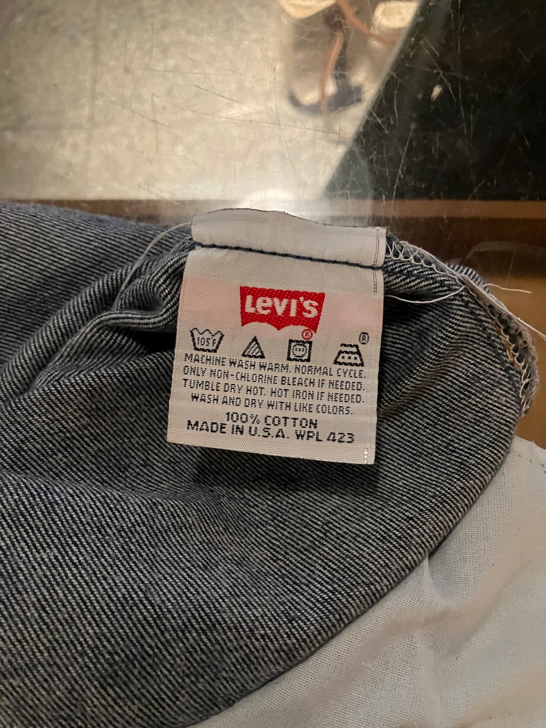 90s USA 빈티지 리바이스 501 데님 팬츠 상품이미지8
