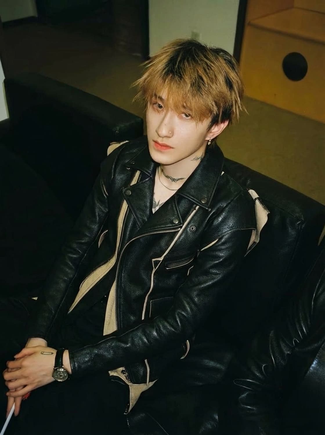 마르지엘라 x H&M  해체주의 레더자켓 상품이미지1