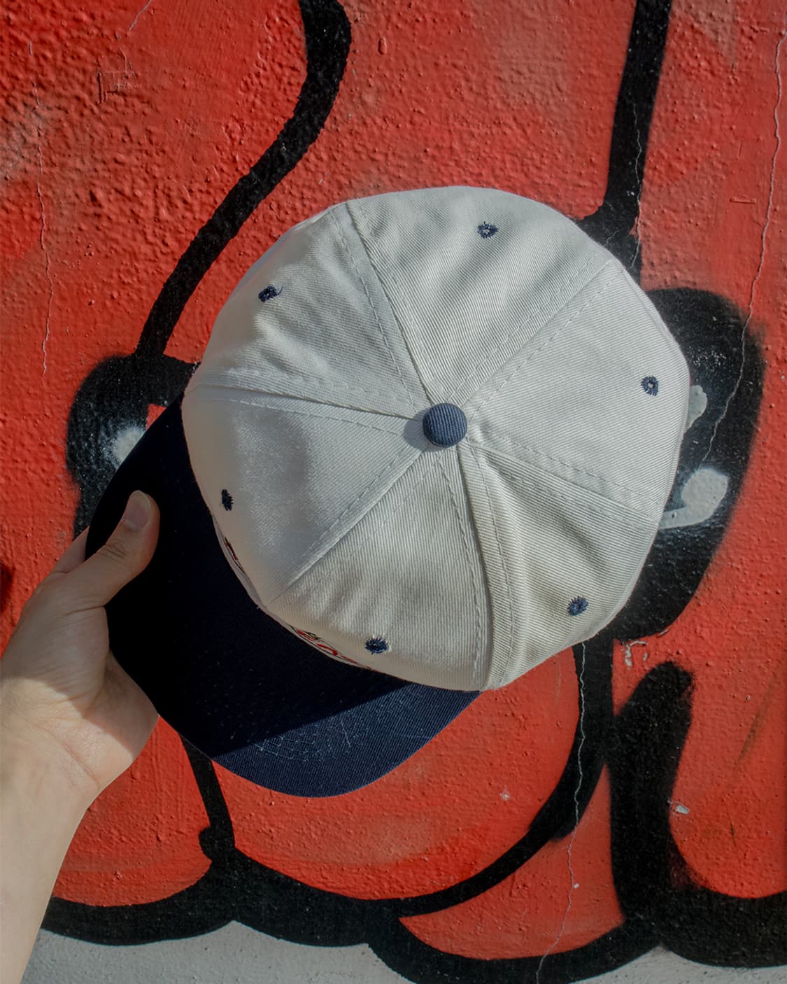 WALKING EASY 투톤 캡 상품이미지3