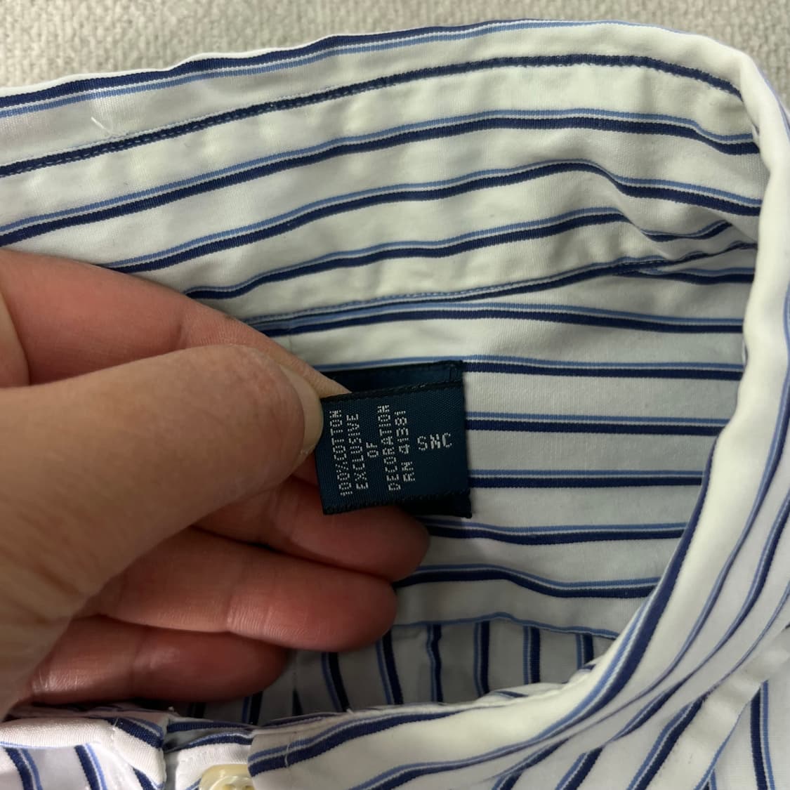 100 폴로랄프로렌 스트라이프 반팔 셔츠 상품이미지5