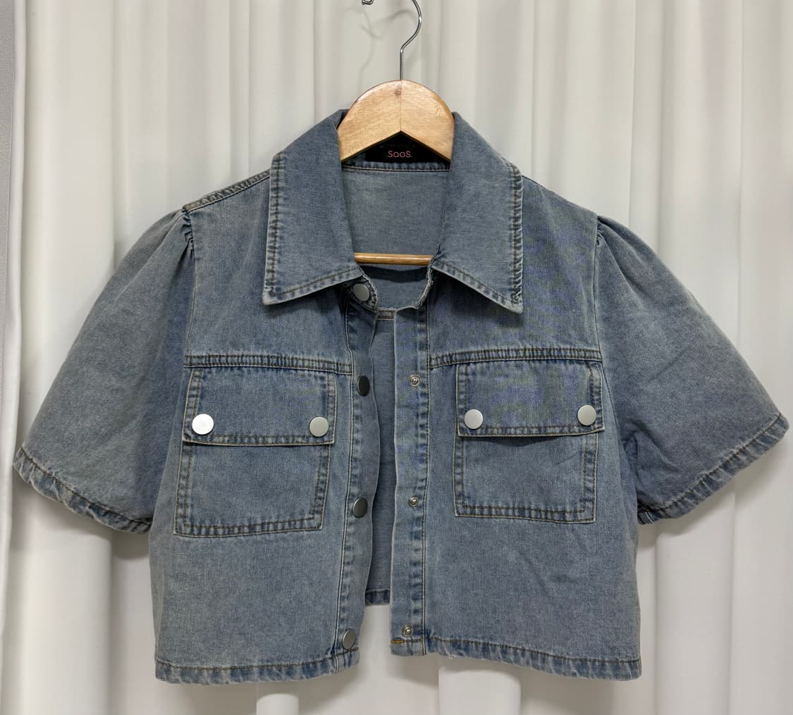 SOOS 수스 데님 반팔 자켓 상품이미지6
