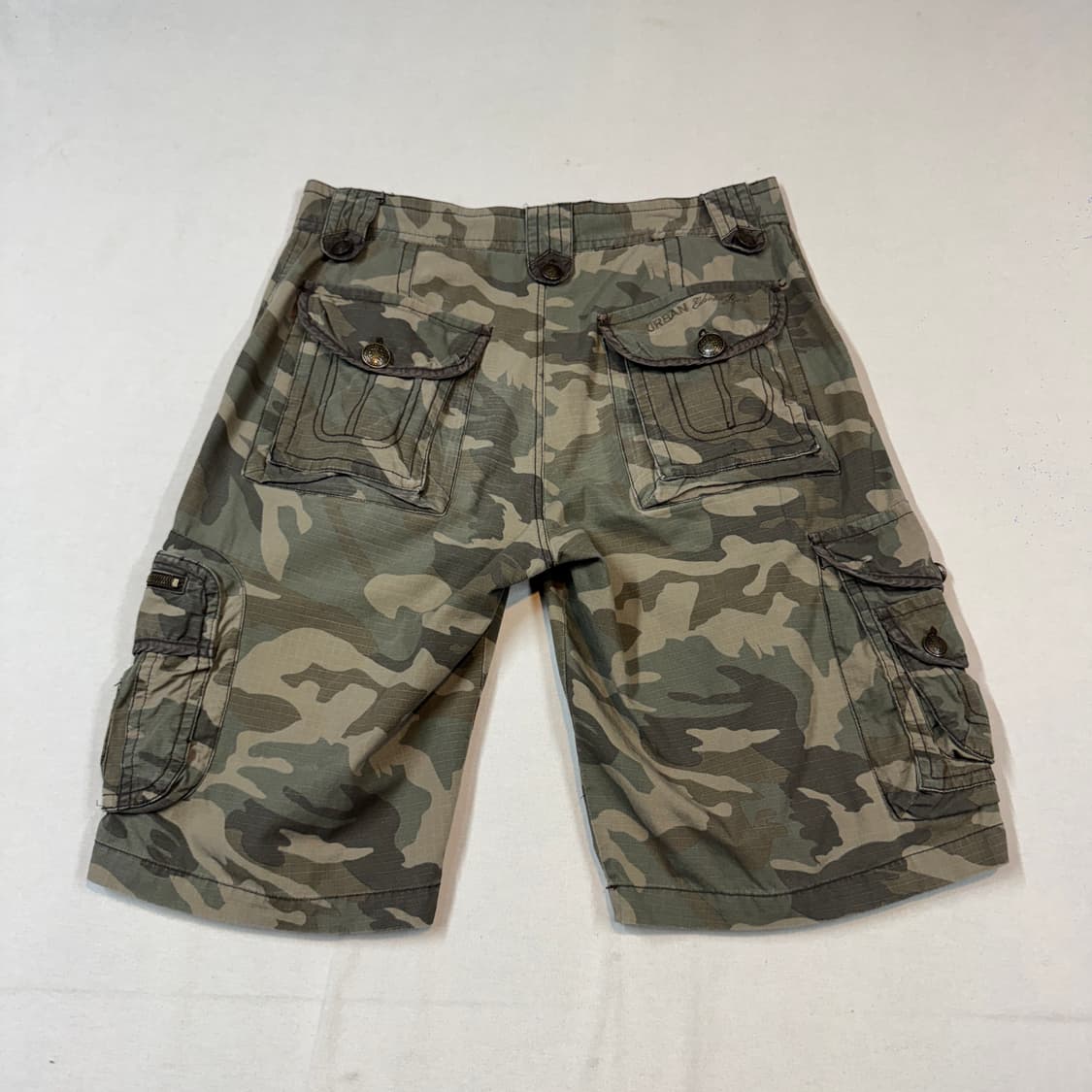 34inch) EDWIN 에드윈 카모 멀티포켓 카고팬츠 반바지 상품이미지4