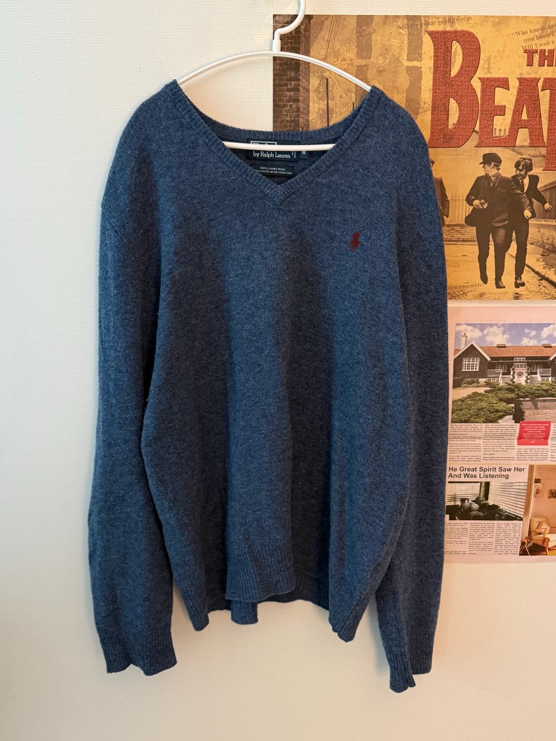 폴로 램스울 니트 상품이미지1