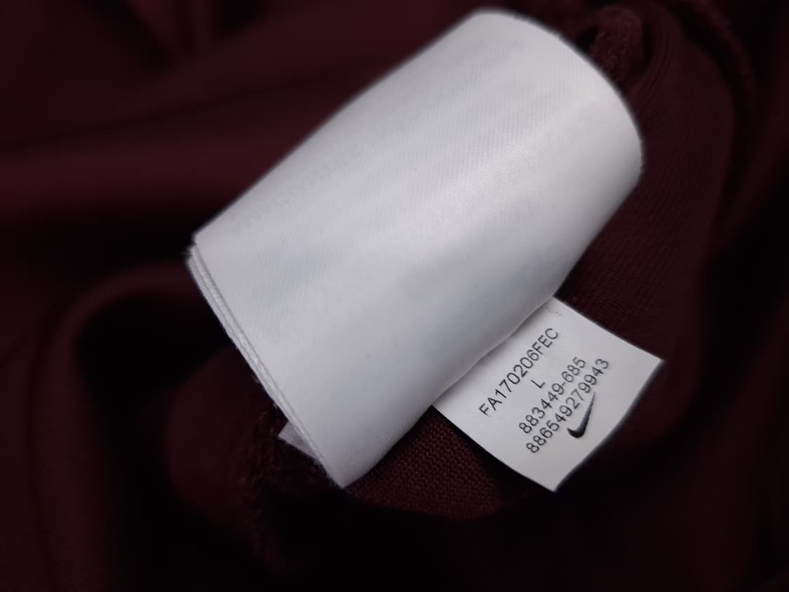 새제품급 오리지날 나이키 FC 버간디 바르셀로나 져지 상품이미지5