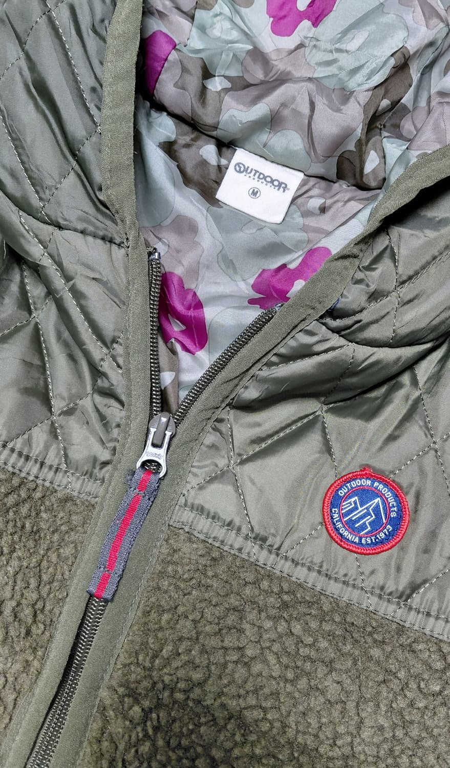 OUTDOOR PRODUCTS Deep Pille Hoodies (M) 상품이미지5