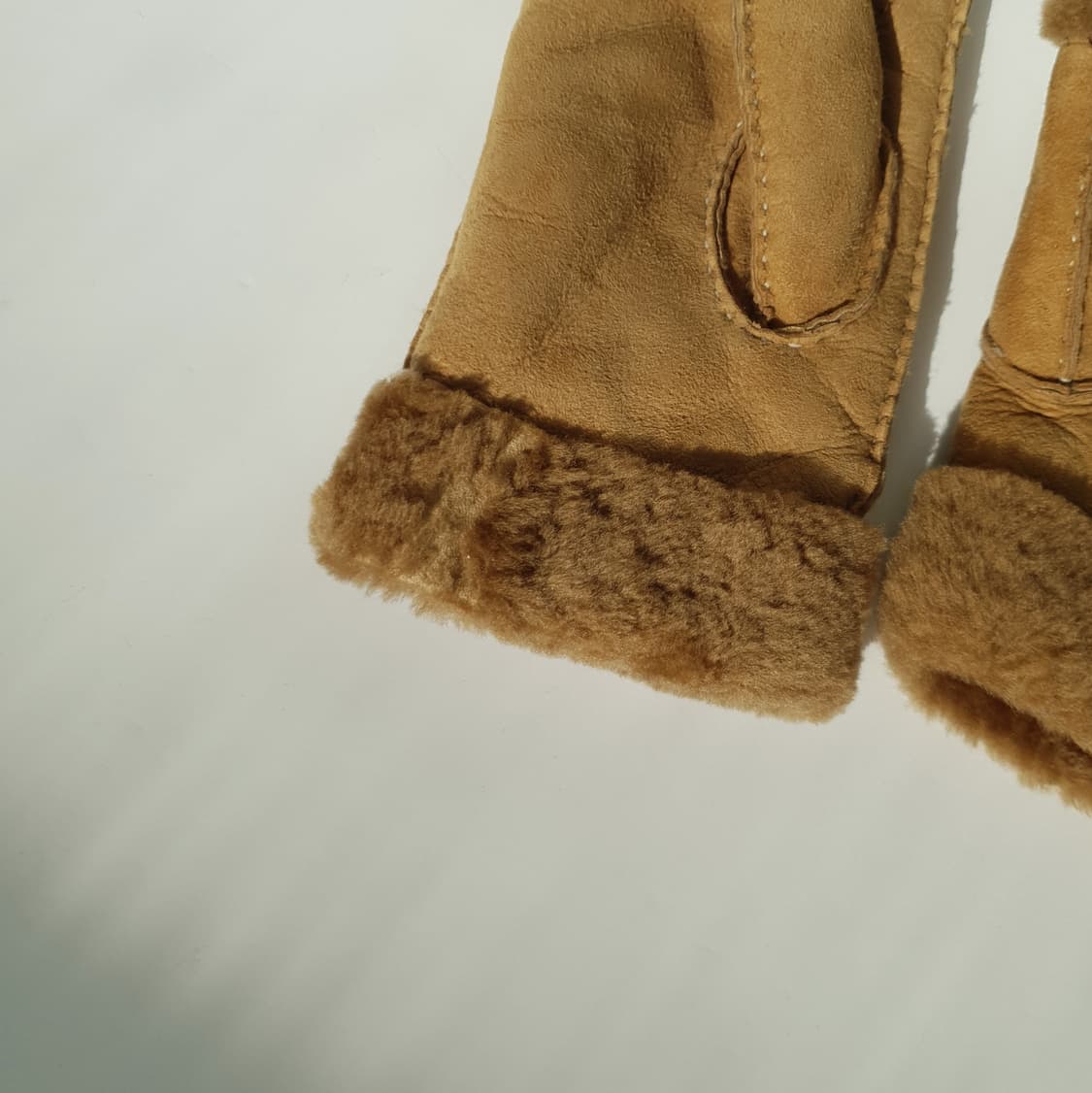 Shearling fingerless gloves 상품이미지7