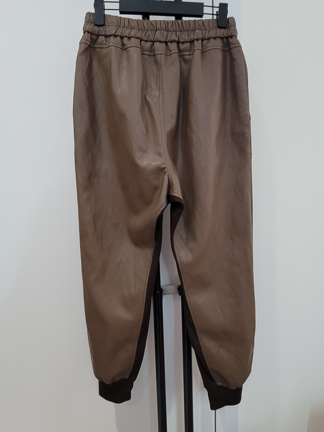 퍼블리카X PUBLICKAX 브라운 레더 조거 팬츠 M사이즈 상품이미지6