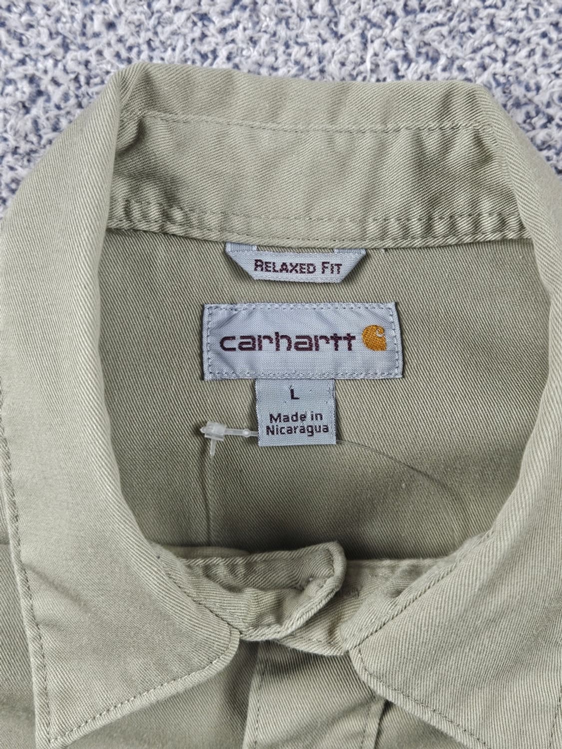 칼하트 폴리 코튼 포켓 워크 셔츠 ( L ) / 11278 상품이미지8