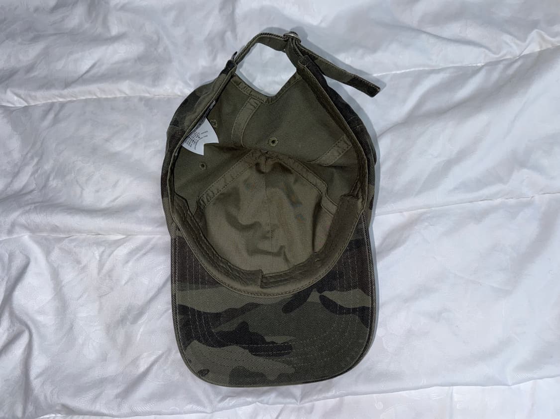 YOUHEE 유희 LETTERING BALL CAP KHAKI 카모 볼캡 상품이미지4