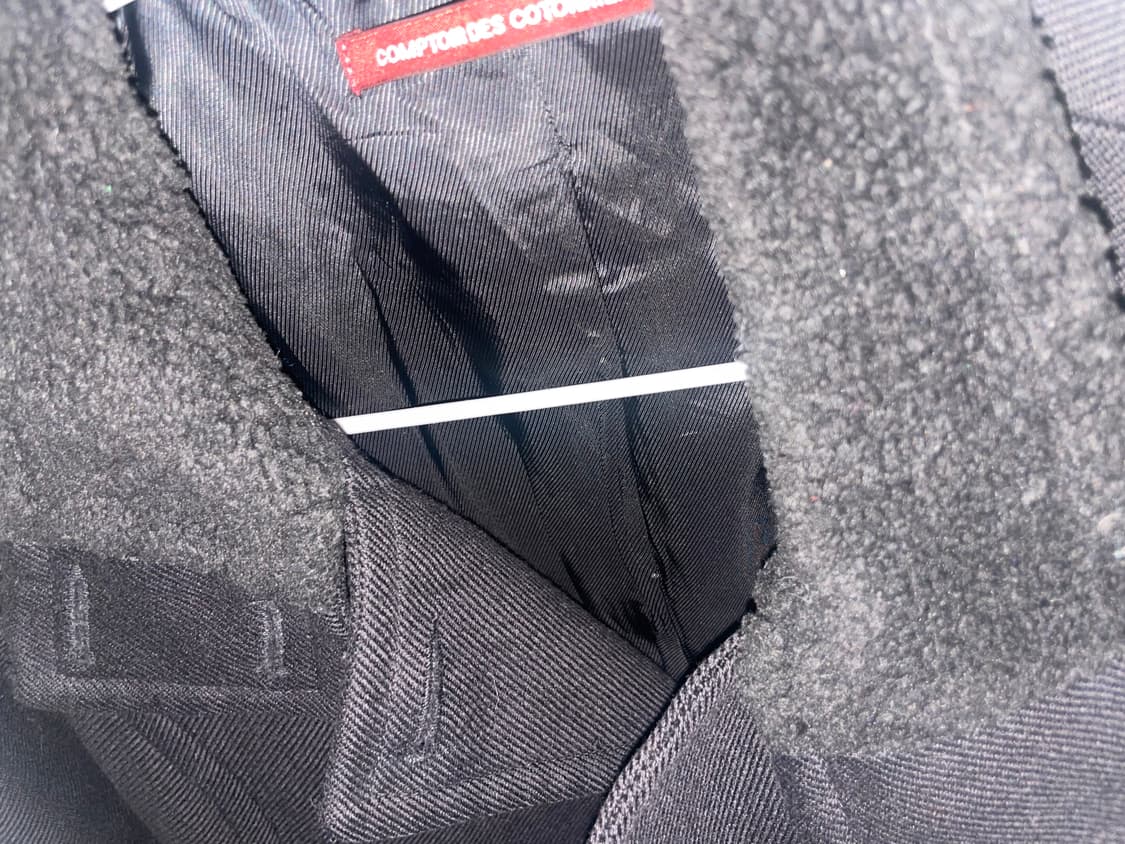 블랙 울 코트 상품이미지9