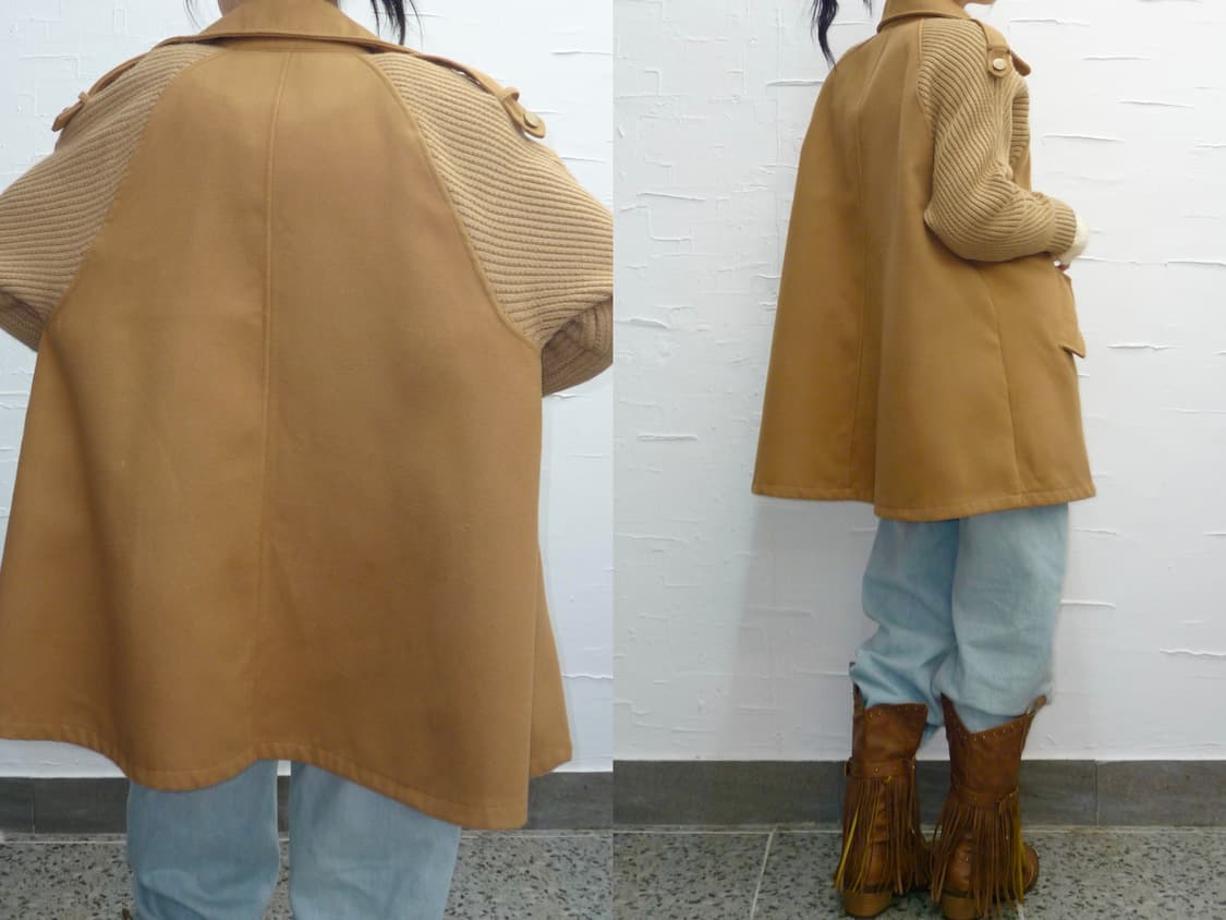 Camel knit coat 상품이미지4